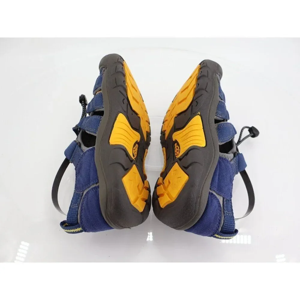 Keen Newport H2 Sandals Youth Boys 4 Blue Sport Hiking Fisherman Outdoor